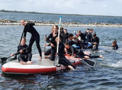 Klas 2 naar Brunotti Beachclub